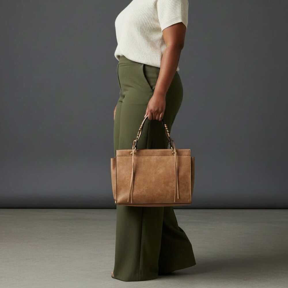 Le Miel Professional Work Leather Tote Bag